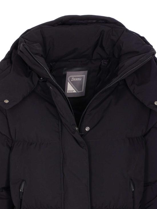 25FW 에르노 2레이어 윈드 스토퍼 릴렉스드 다운 자켓 PI002047D128409300 BLACK - HERNO