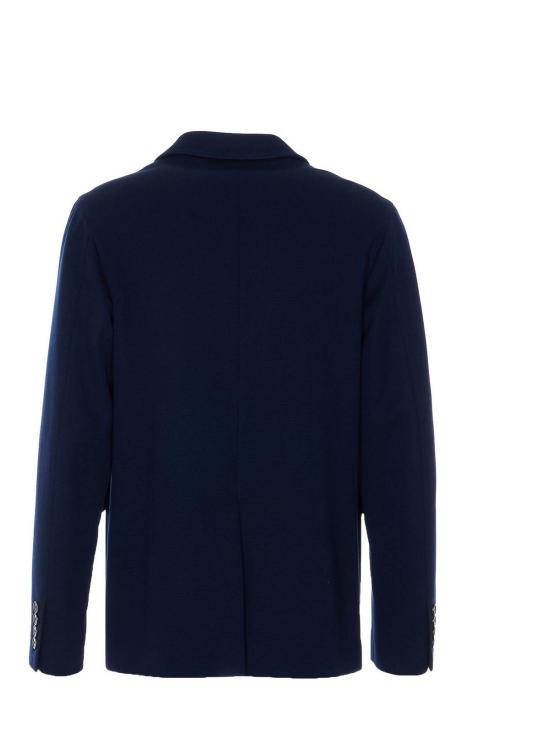 26SS 구찌 싱글 브레스트 코튼 저지 재킷 846713ZAM6R4240 BLUE - GUCCI