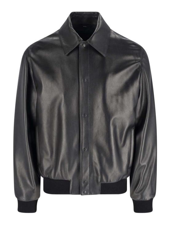 26SS 펜디 레더 블루종 FPJ139ATJZF0GME BLACK