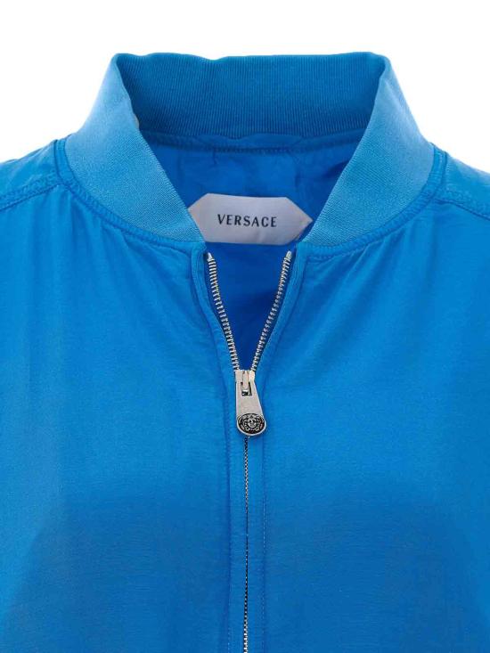 26SS 베르사체 봄버 자켓 10250751A181011VI00 BLUE - VERSACE