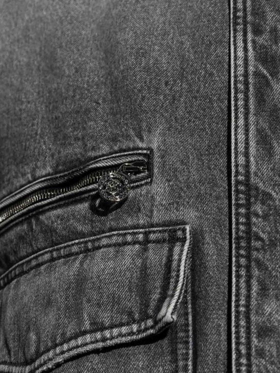 26SS 베르사체 데님 자켓 10217541A160531D980 GREY - VERSACE