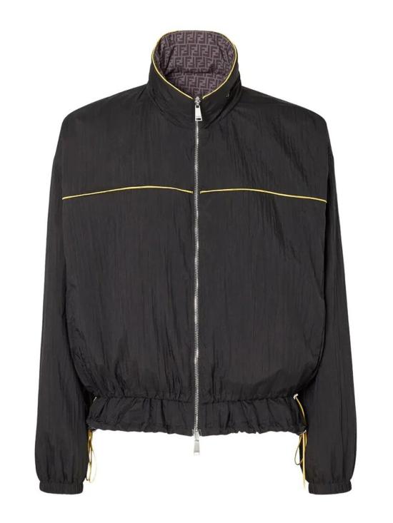 26SS 펜디 나일론 리버서블 윈드브레이커 FAA980AYYVF0GME BLACK