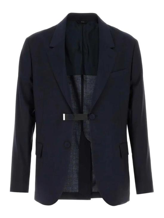 26SS 펜디 울 캔버스 블레이저 FJ0987AYU7F0QG0 DARK BLUE