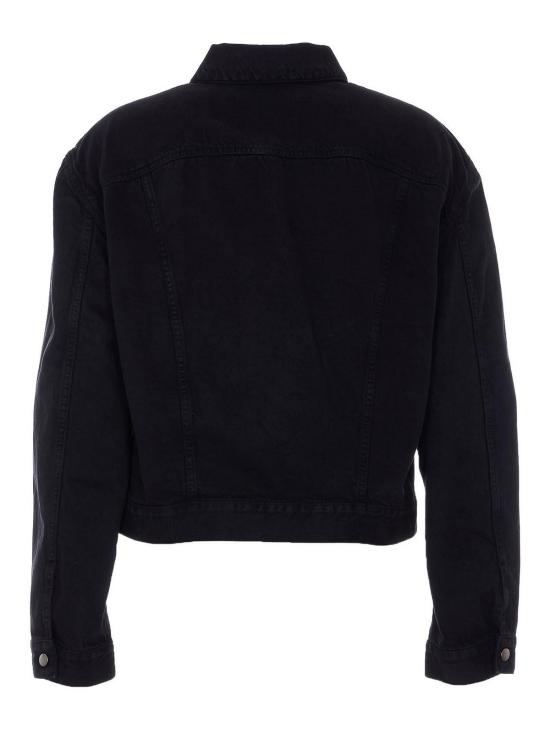 26SS 앤 드뮐미스터 스탠다드 라프 데님 자켓 스탠다드 라프 데님 자켓 12717FA038099 BLACK - ANN DEMEULEMEESTER