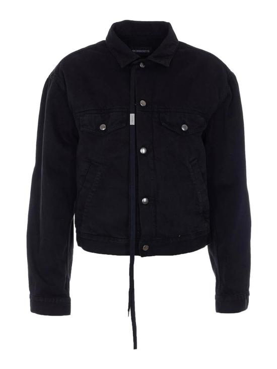 26SS 앤 드뮐미스터 스탠다드 라프 데님 자켓 스탠다드 라프 데님 자켓 12717FA038099 BLACK