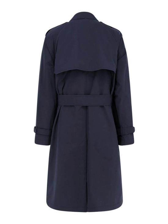 26SS 버버리 체크 커시브 로고 코튼 티셔츠 8119089 BLUE - BURBERRY
