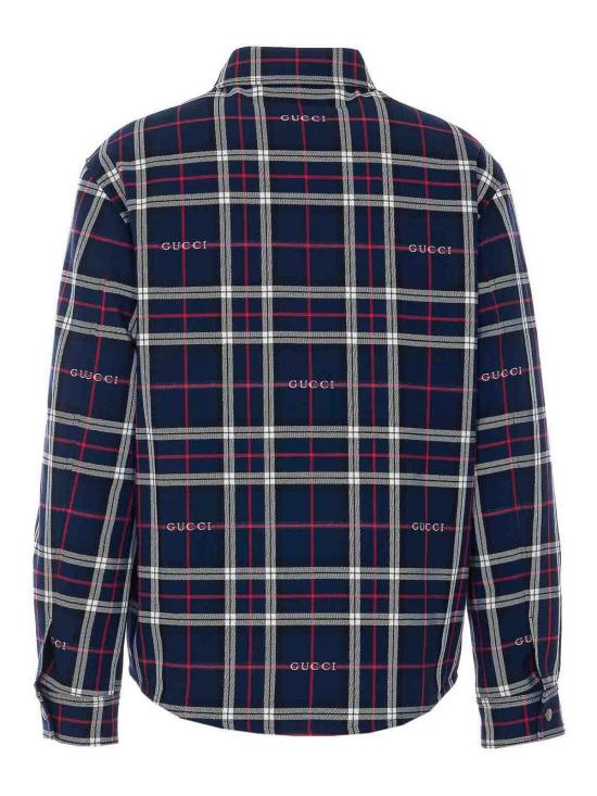 26SS 구찌 긴팔 셔츠 853013ZAUAC4069 BLUE - GUCCI