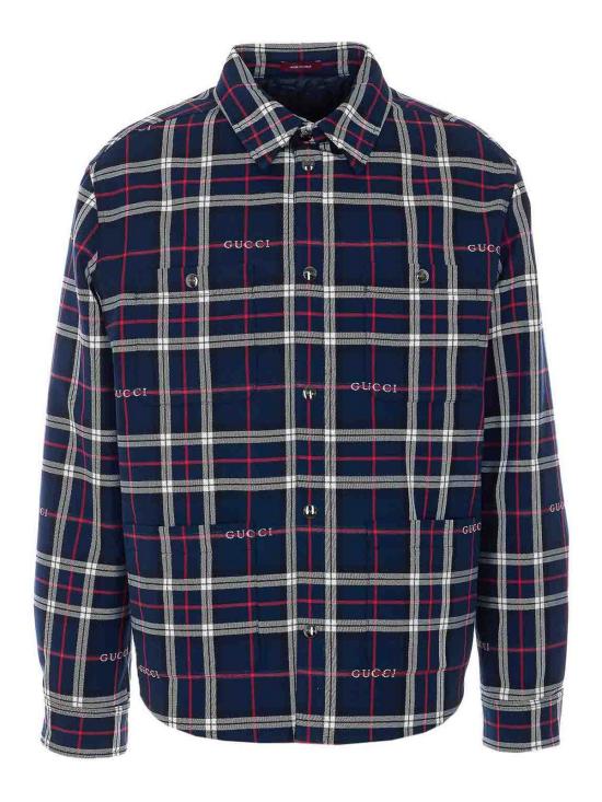 26SS 구찌 긴팔 셔츠 853013ZAUAC4069 BLUE