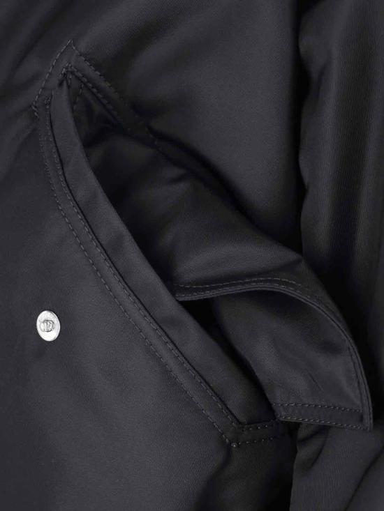 26SS 오프화이트 봄버 자켓 OMEH05EC99FAB0021001 BLACK - OFF WHITE