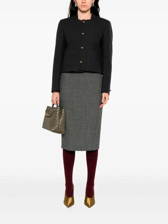25FW 보테가베네타 자켓 811685V5UP01370 DARK GREY - BOTTEGA VENETA