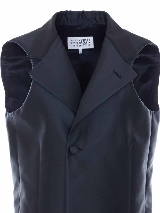 26SS MM6 메종마르지엘라 베스트 S62FB0087M35881900 BLACK - MM6 MAISON MARGIELA