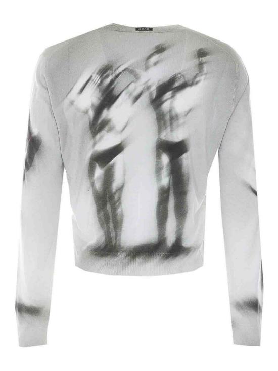 26SS 베르사체 스웨터 10243261A178655E760 GREY - VERSACE