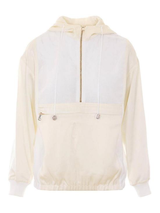 26SS 파비아나 필리피 후드 티셔츠 MAD266F049L910VR1 WHITE