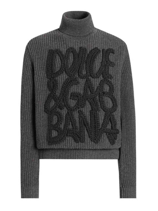 25FW 돌체앤가바나 터틀넥 GXW63ZJDVC8N0542 DARK GREY