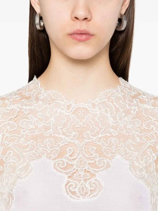 25FW 에르마노 설비노 스웨터 D475M325APLVN10602 WHITE - ERMANNO SCERVINO