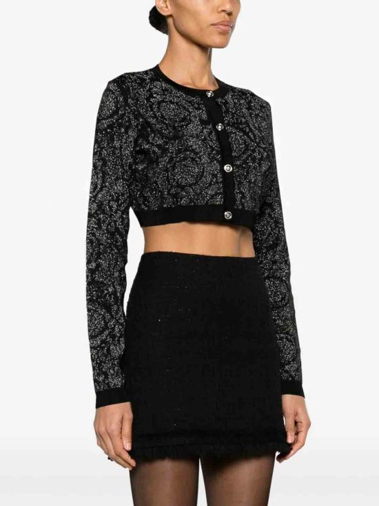  베르사체 스웨터 10110201A100041B000 BLACK - VERSACE