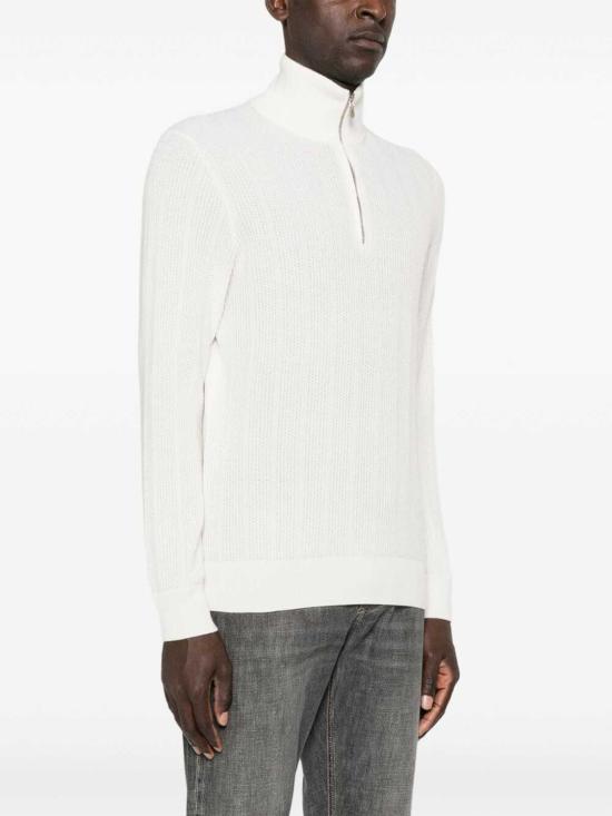  브루넬로 쿠치넬리 캐시미어 스웨터 M22202504C2723 WHITE - BRUNELLO CUCINELLI