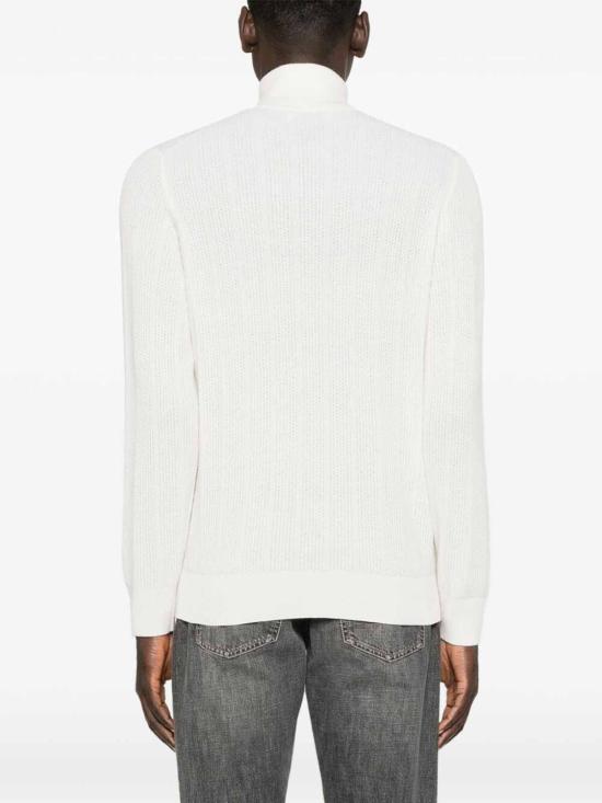  브루넬로 쿠치넬리 캐시미어 스웨터 M22202504C2723 WHITE - BRUNELLO CUCINELLI