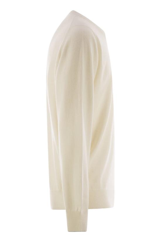 25FW 브루넬로 쿠치넬리 캐시미어 니트 M2200100CO312 WHITE - BRUNELLO CUCINELLI