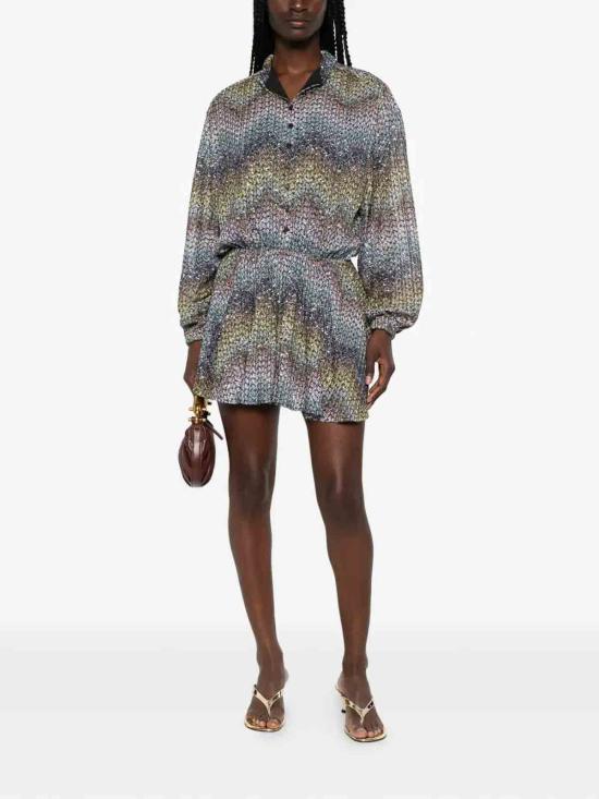 25FW 미소니 미디 원피스 29DS26SG2SBC0065SMSNS MULTICOLOUR - MISSONI