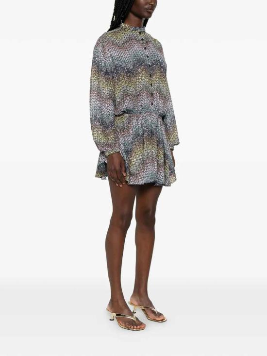 25FW 미소니 미디 원피스 29DS26SG2SBC0065SMSNS MULTICOLOUR - MISSONI