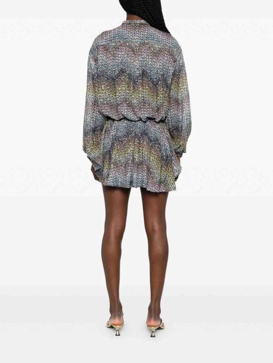 25FW 미소니 미디 원피스 29DS26SG2SBC0065SMSNS MULTICOLOUR - MISSONI