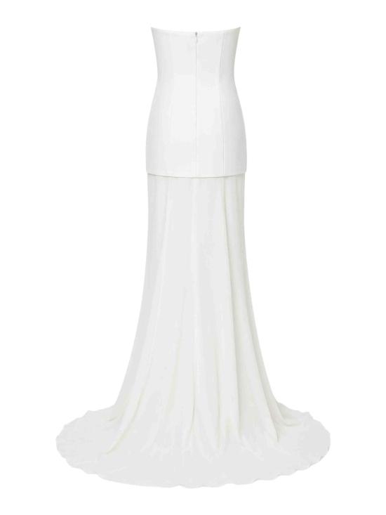 26SS 스포트막스 롱 원피스 2612231012600004 WHITE - SPORTMAX