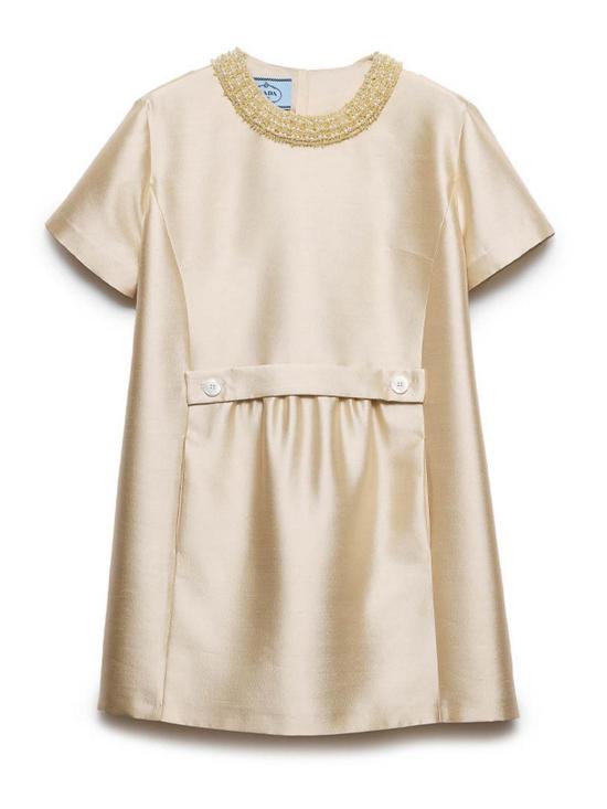 25FW 프라다 미디 원피스 P3S41R19R0SOOOF0036 LIGHT BEIGE