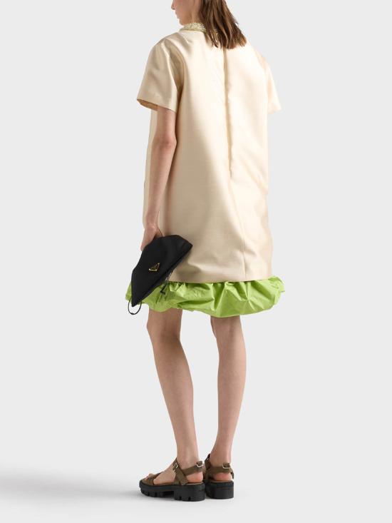 25FW 프라다 미디 원피스 P3S41R19R0SOOOF0036 LIGHT BEIGE - PRADA