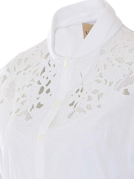 26SS 발렌티노 가라바니 미디 원피스 VAJR59VN0BO WHITE - VALENTINO GARAVANI