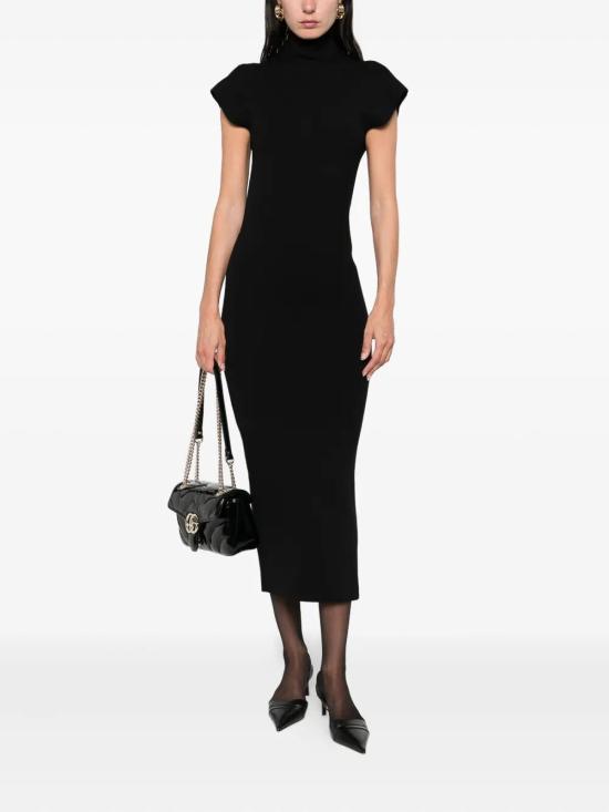 25FW 알베르타 페레티 미디 원피스 48066000555 BLACK - ALBERTA FERRETTI