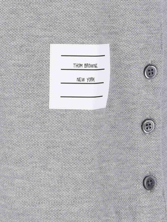 26SS 톰브라운 클래식 피케 스트라이프 폴로 드레스 FJD027A00050055 GREY - THOM BROWNE
