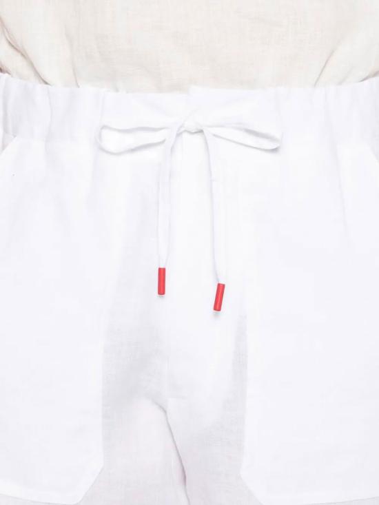 25FW 키톤 스트레이트 팬츠 UPN004H0969002002 WHITE - KITON