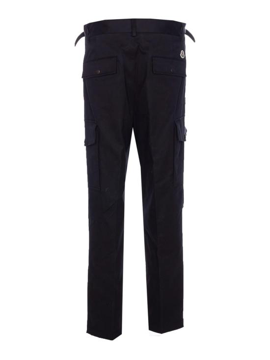 25FW 몽클레어 코튼 개버딘 카고 트라우저 2A00026598R1999 BLACK - MONCLER