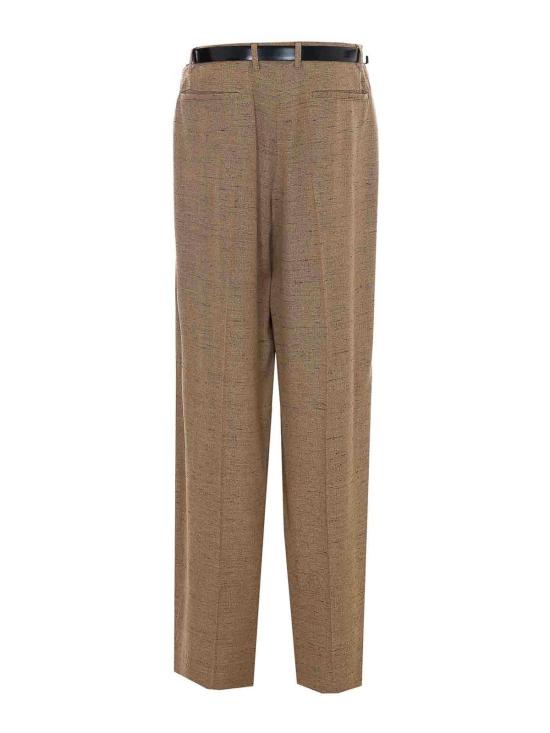 26SS 돌체앤가바나 스트레이트 팬츠 FTDMITHUMWCS8230 BROWN - DOLCE & GABBANA