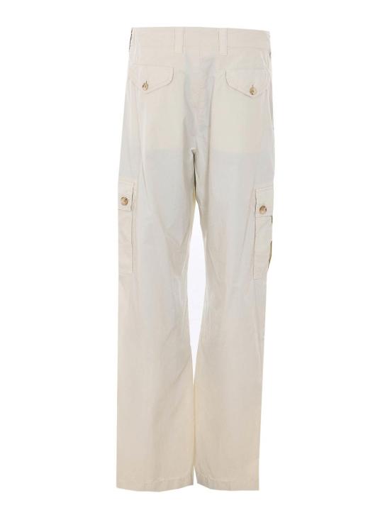 26SS 돌체앤가바나 스트레이트 팬츠 GV3OHTG8OW7M3969 WHITE - DOLCE & GABBANA