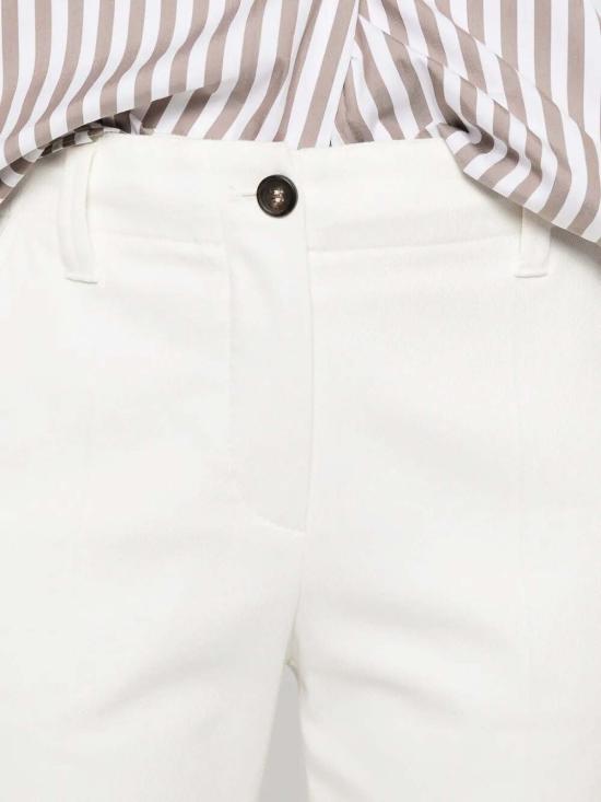 26SS 브루넬로 쿠치넬리 스트레이트 팬츠 MA126P8854C1542 CREAM - BRUNELLO CUCINELLI