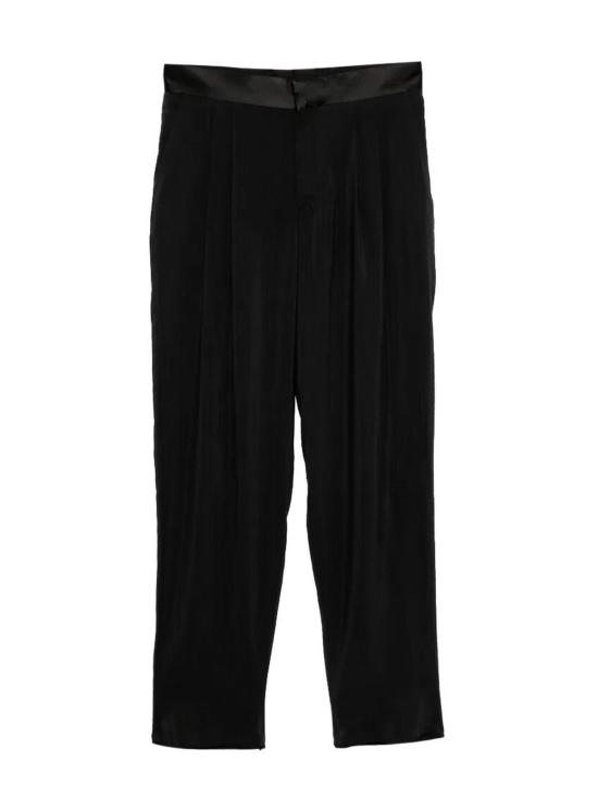 26SS 조르지오 아르마니 스트레이트 팬츠 GM001567TE10081UC001 BLACK