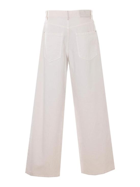 26SS 브루넬로 쿠치넬리 스트레이트 팬츠 M0H81P4075C8739 WHITE - BRUNELLO CUCINELLI