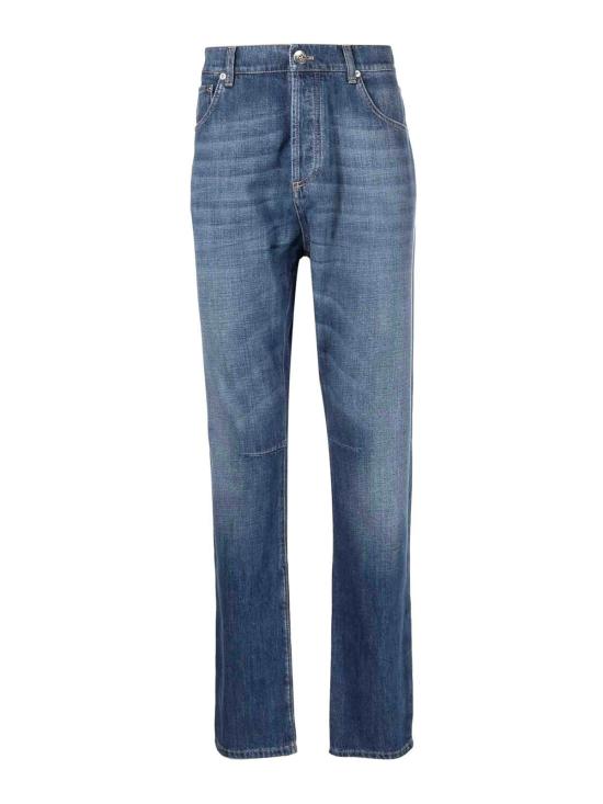 26SS 브루넬로 쿠치넬리 스트레이트 팬츠 M0Z37X1290C1471 DENIM