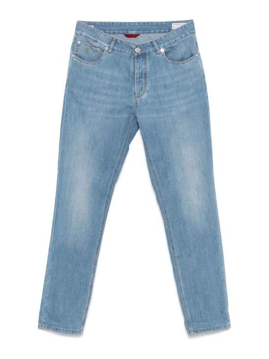 26SS 브루넬로 쿠치넬리 데님 팬츠 ME645D3210C1470 LIGHT WASH