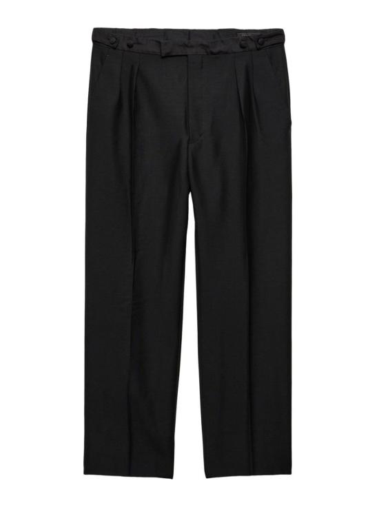 25SS 프라다 스트레이트 팬츠 UP0312156USOOOF0002 BLACK