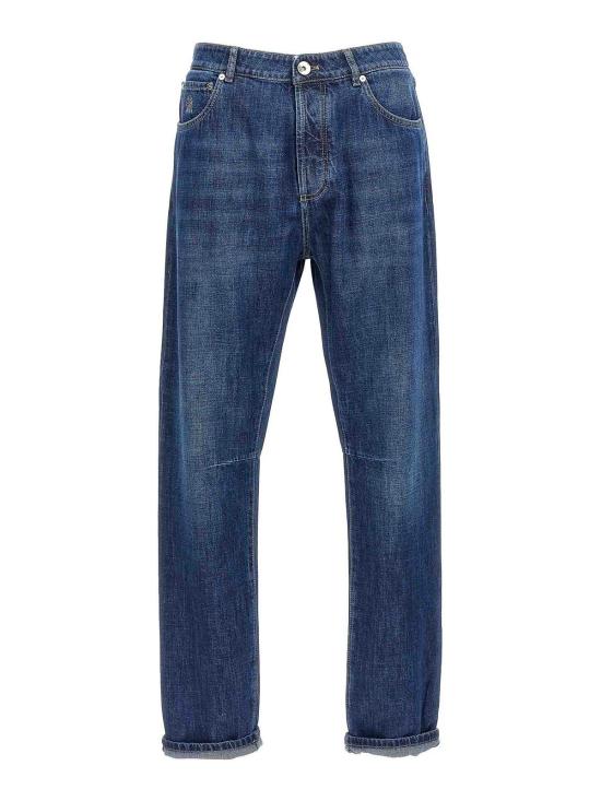 26SS 브루넬로 쿠치넬리 데님 팬츠 M0Z37X1290C1468 BLUE