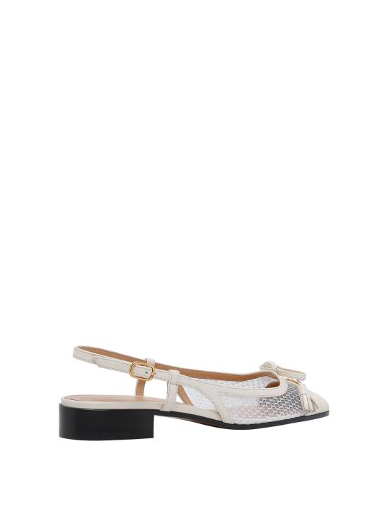 26SS 발렌티노 가라바니 플랫 슈즈 S0MH0PDYC2U WHITE - VALENTINO GARAVANI