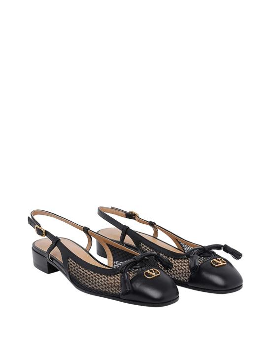 26SS 발렌티노 가라바니 플랫 슈즈 S0MH0PDY0NO BLACK - VALENTINO GARAVANI