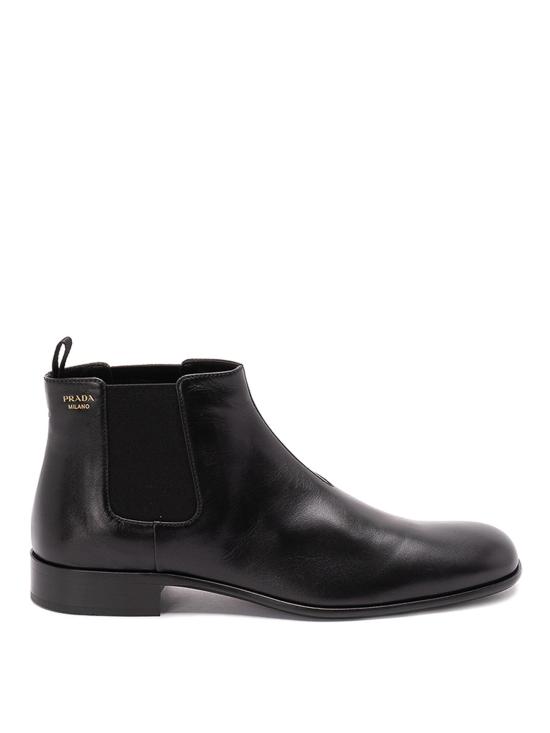 25FW 프라다 레더 부티 1T301O582F025F0002 BLACK