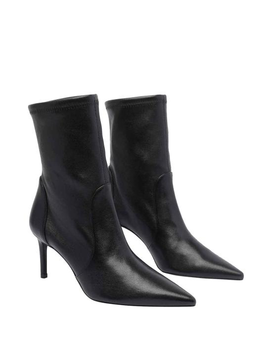 25FW 스튜어트 와이츠먼 부츠 SJ974STUARTPOWERBOOTIE75SRLBLK BLACK - STUART WEITZMAN