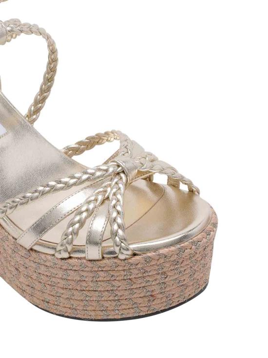 26FW 지미추 샌들 NYRA100ZKTSOFTGOLDMIX - JIMMY CHOO