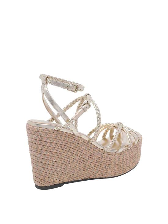 26FW 지미추 샌들 NYRA100ZKTSOFTGOLDMIX - JIMMY CHOO