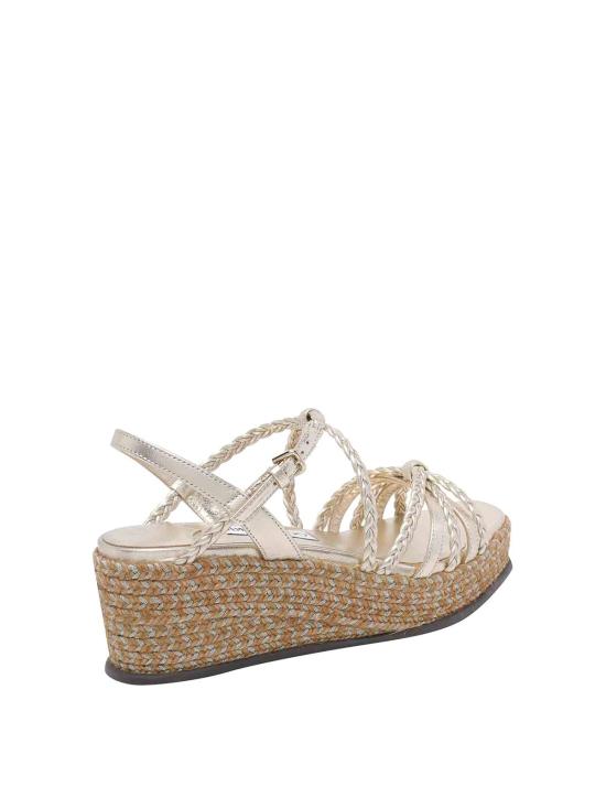 26FW 지미추 샌들 NYRA60ZKTSOFTGOLDMIX - JIMMY CHOO